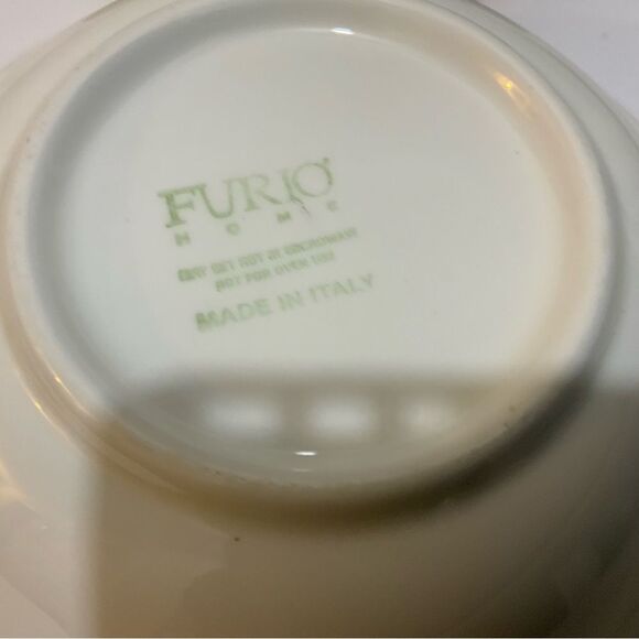 Set of 4 Furio Jewflora Hand Decorated 8" Soup Pasta Bowl made in Italy G23 - Picture 4 of 8